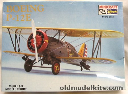 Hasegawa 1/32 Boeing P-12E, 1061 plastic model kit